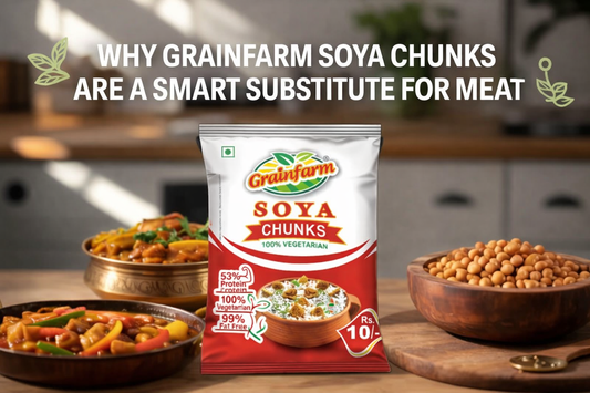 Why Grainfarm Soya Chunks Are a Good Substitute for Meat