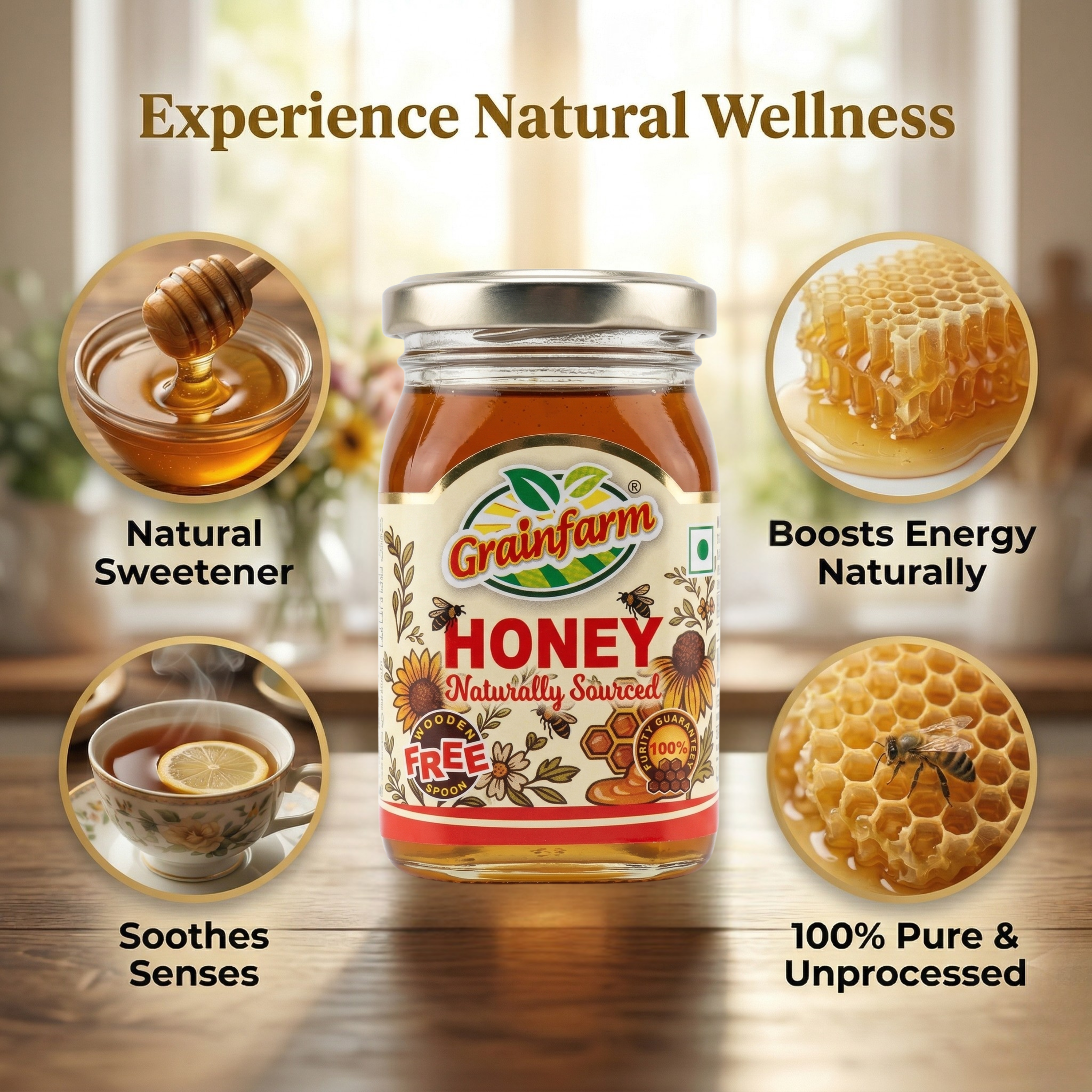 Grainfarm Honey – Naturally Sourced