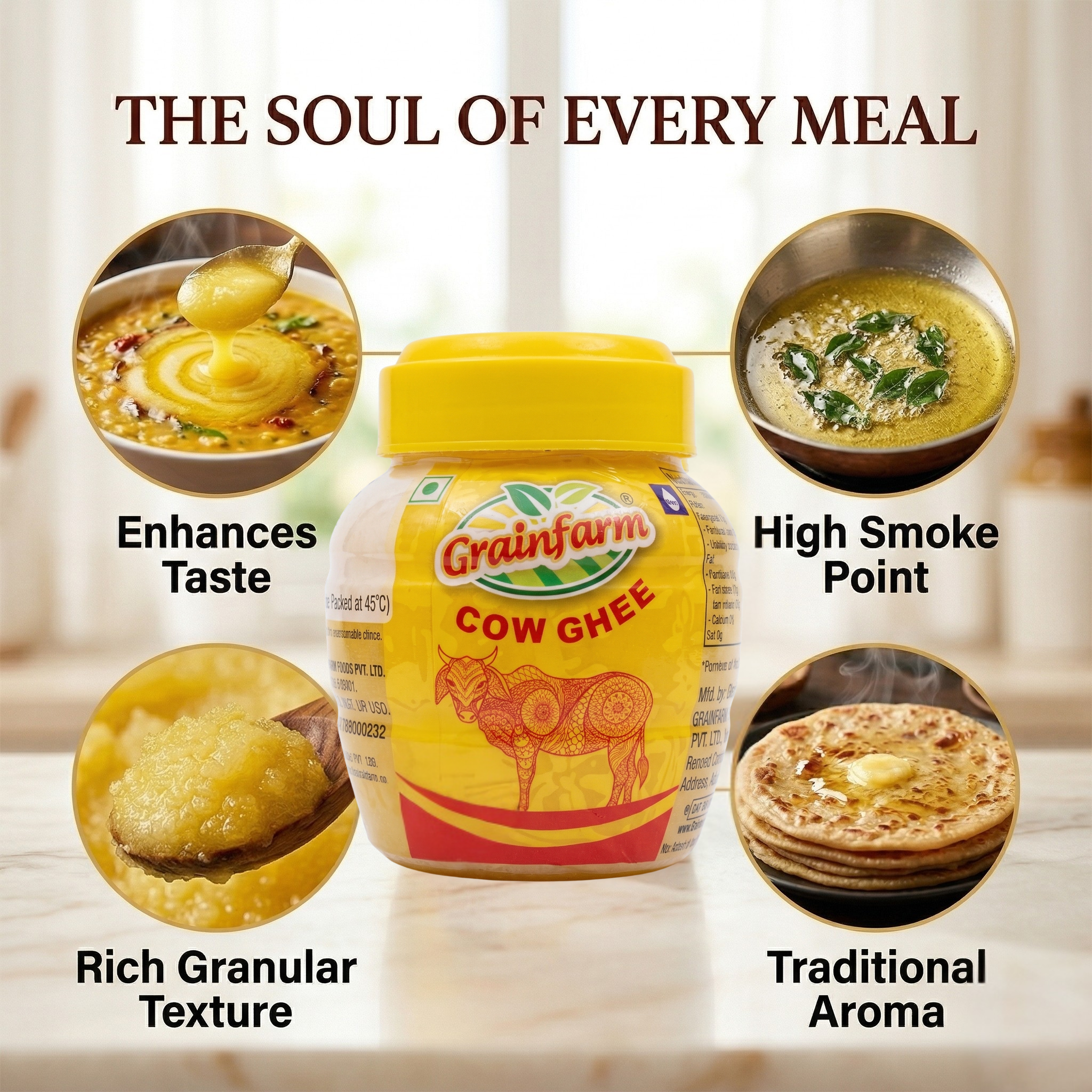 Grainfarm Pure Cow Ghee