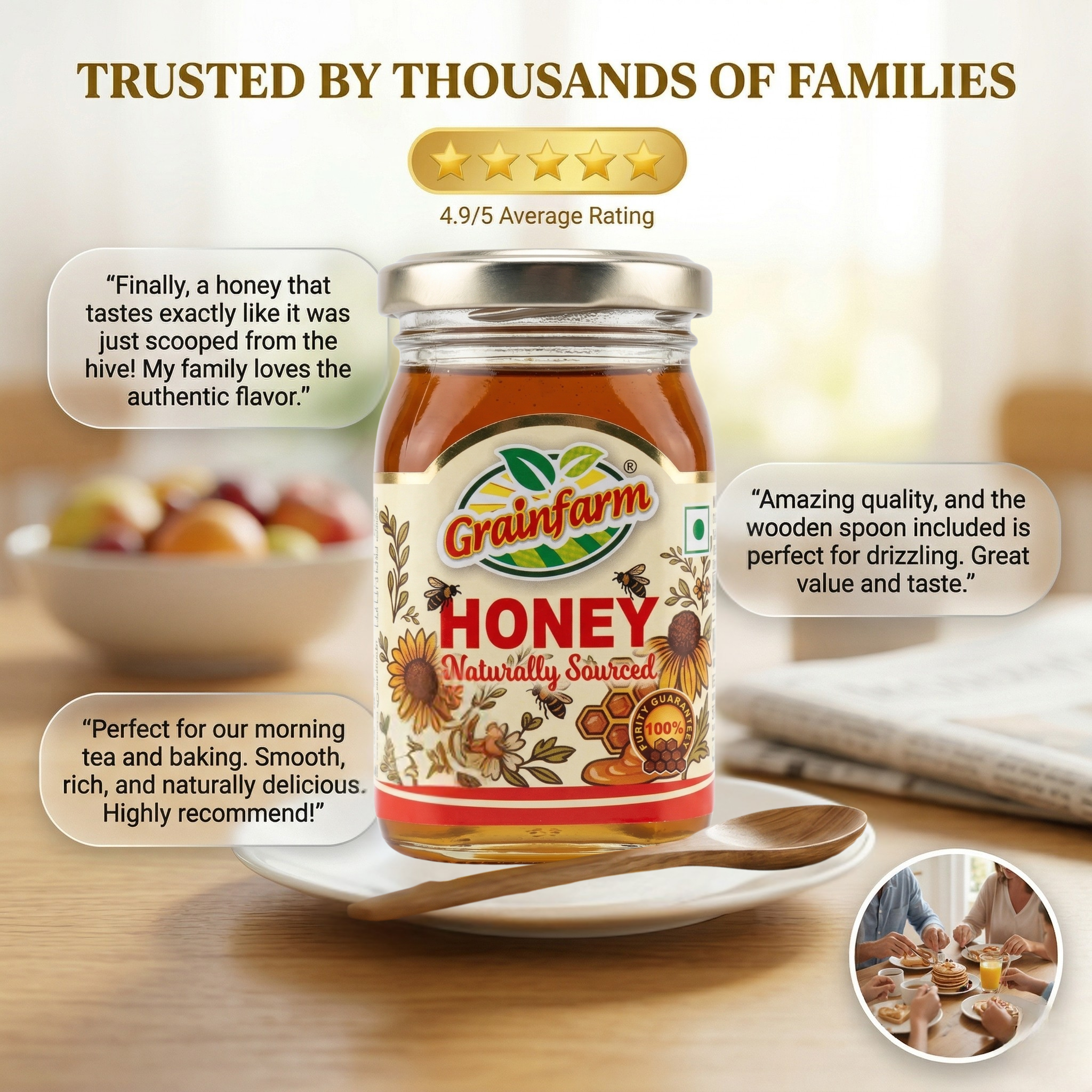 Grainfarm Honey – Naturally Sourced