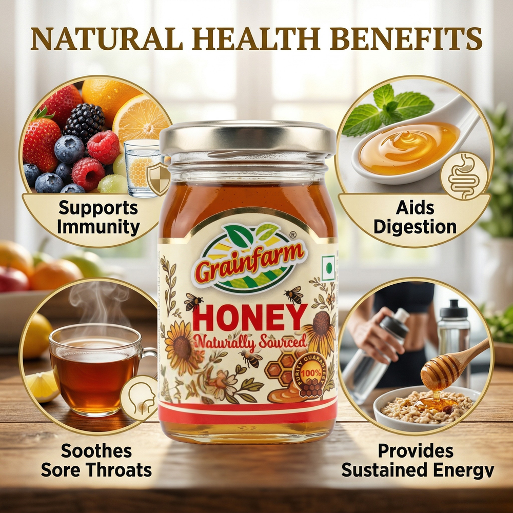 Grainfarm Honey – Naturally Sourced