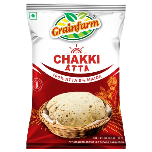 Grainfarm Chakki Atta – 100% Whole Wheat Flour