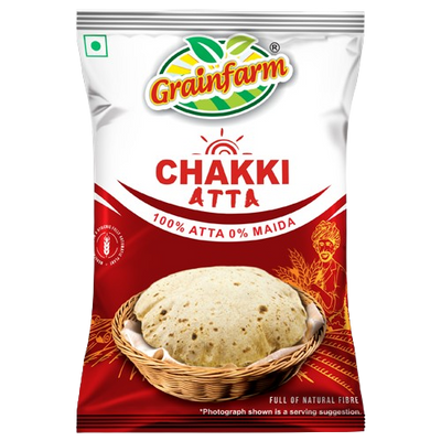 Grainfarm Chakki Atta – 100% Whole Wheat Flour