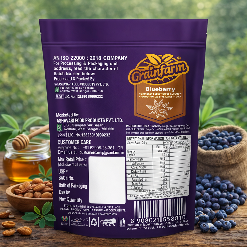 Grainfarm Blueberry (Dried Blueberries)