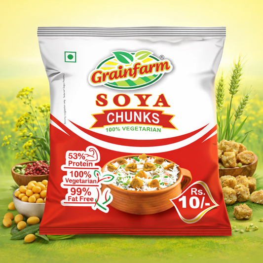GrainFarm Soya Chunks