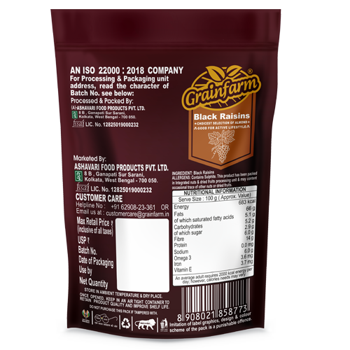 Grainfarm Black Raisins