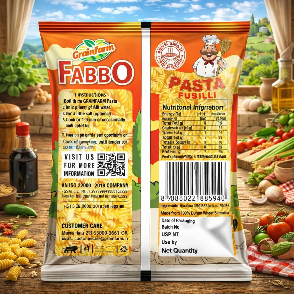 GrainFarm fusilli pasta